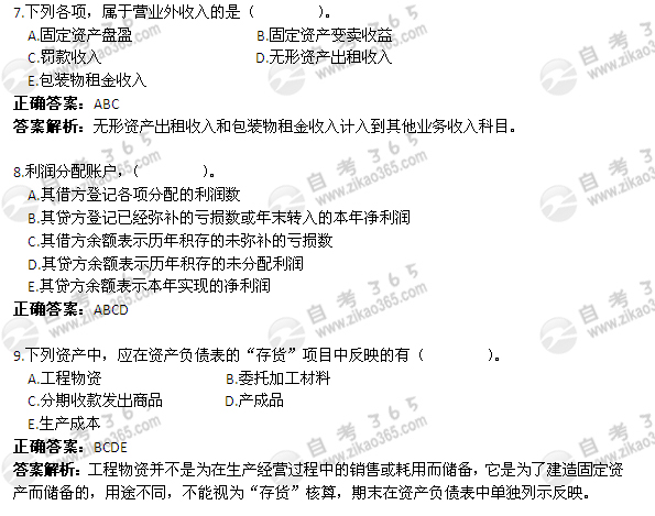 2004年1月自考《企業會計學》試題及答案