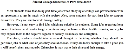 學位英語作文預測題